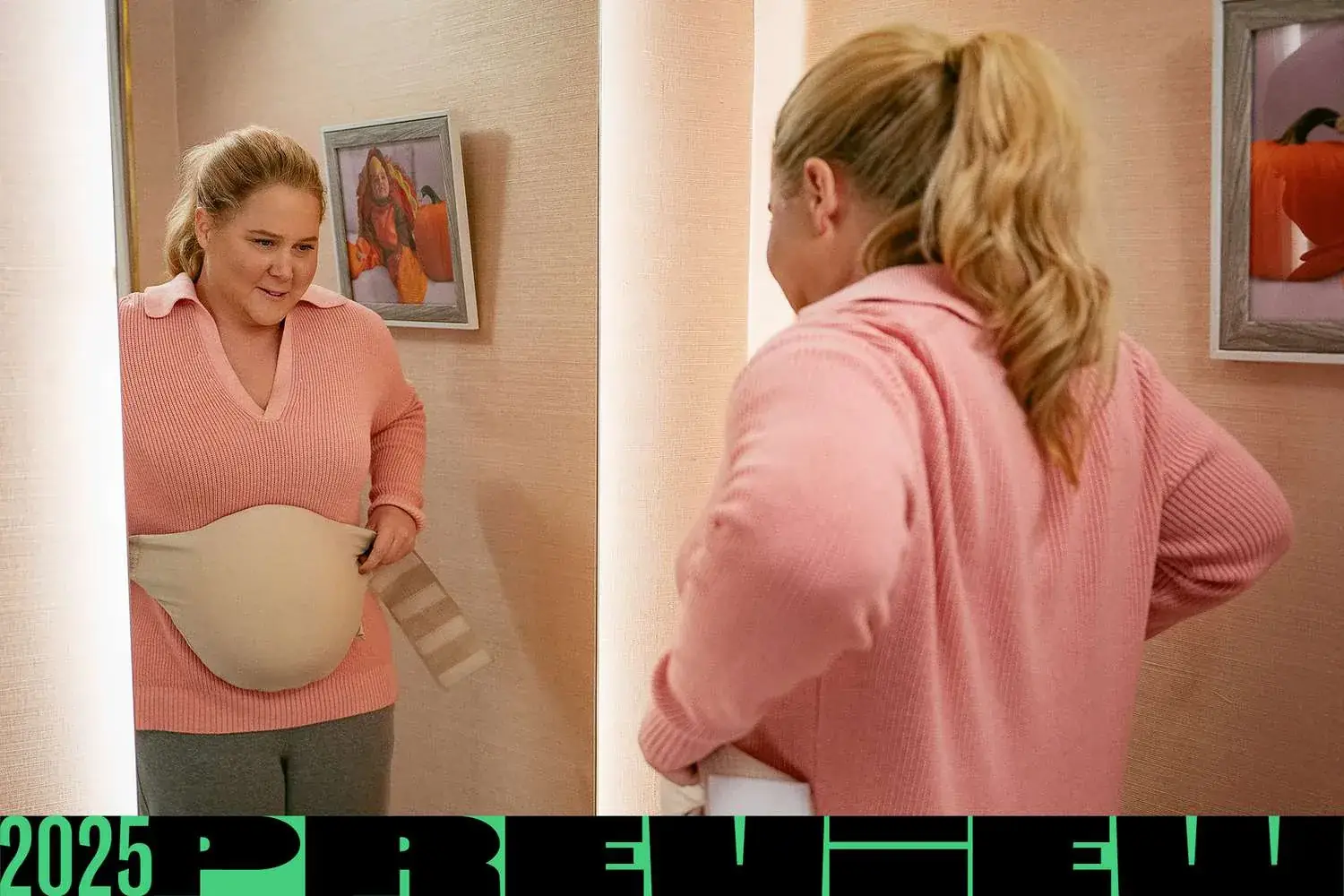 Amy Schumer makes her 'return to movies' as fake mom-to-be in Kinda Pregnant: See first look Cover image